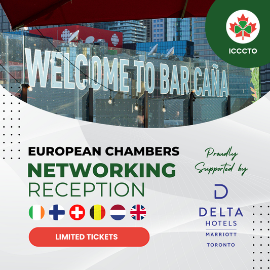 [Past Event] Join us for a European Chambers Networking Reception at Bar Caña, Toronto